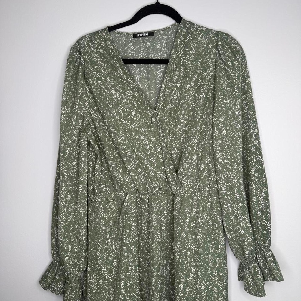 BTFBM boho cottagecore floral maxi dress size L